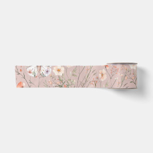 Ruban En Satin Papillon floral Fleur sauvage Boho