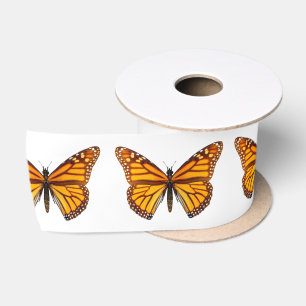 Ruban En Satin Papillon monarque