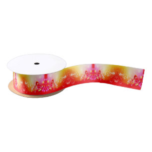 Ruban En Satin Papillon rouge