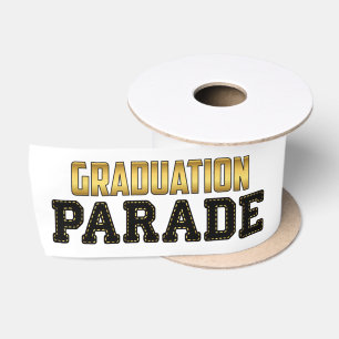 Ruban En Satin Parade Conduite Par Graduation