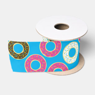 Ruban En Satin Parti Anniversaire de enfant Donut
