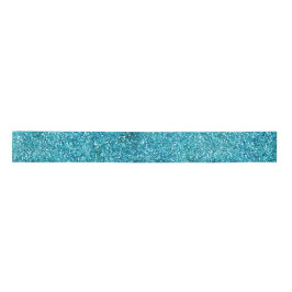 Ruban En Satin Parties scintillant Aqua Glitz       