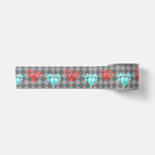 Ruban En Satin Pâtes cardiaques
