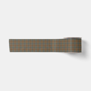 Ruban En Satin Patiné Johnstone Tartan Plaid