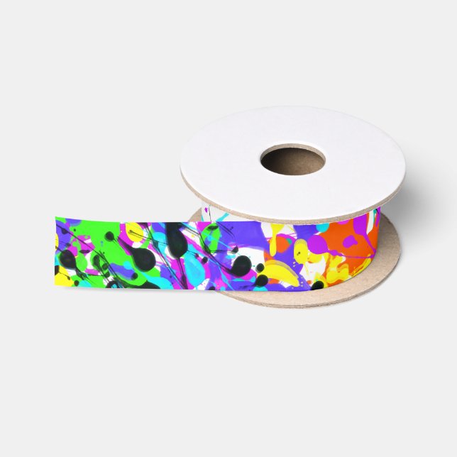 Ruban En Satin Peinture de plaque (Bobine)