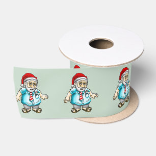 Ruban En Satin Père Noël à Sandales