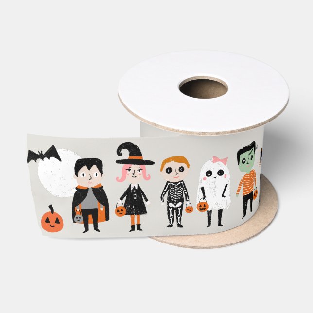 Ruban En Satin Personnage de Halloween (Bobine)