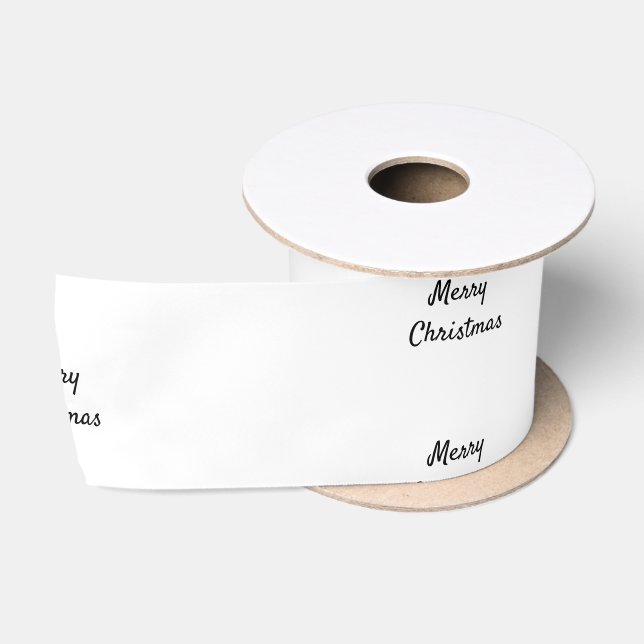 Ruban En Satin personnalisation ajouter votre logo nom d'entrepri (Bobine)