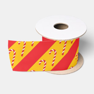 Ruban En Satin Personnalisé pour les Fêtes de Noël
