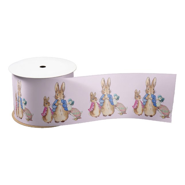 Ruban En Satin Peter le lapin Flopsy et Jemima Puddle Canard (Bobine)