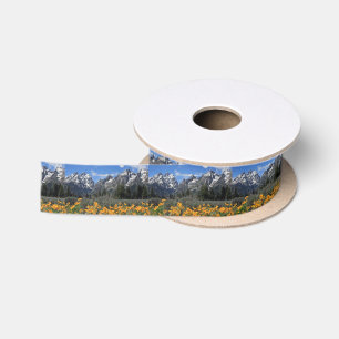 Ruban En Satin Photo Grand Teton Springtime Souvenir
