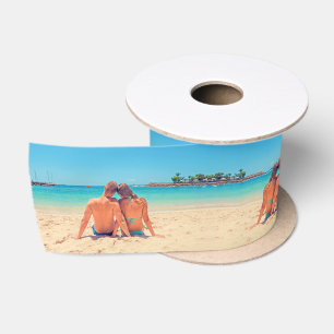 Ruban En Satin Photo personnalisée - Unique votre propre design -