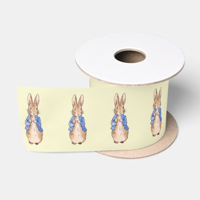 Ruban En Satin Pierre le lapin (Bobine)