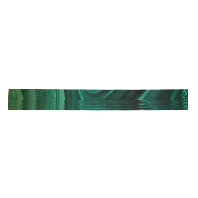 Ruban En Satin Pierre Mlachite verte Paysage Abstrait Malachite (Devant)