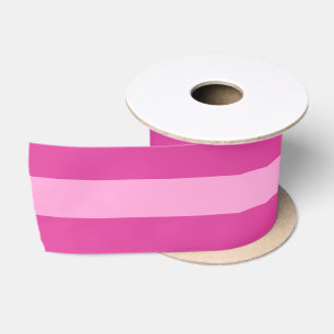 Ruban En Satin Pink Stripes Vibrant Élégant Unique Cool Enveloppe