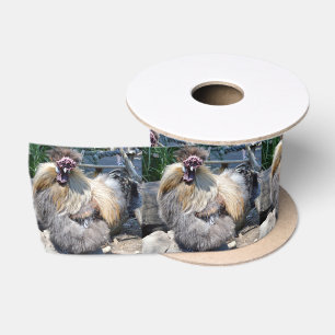 Ruban En Satin Poulet moche, Ruban satiné