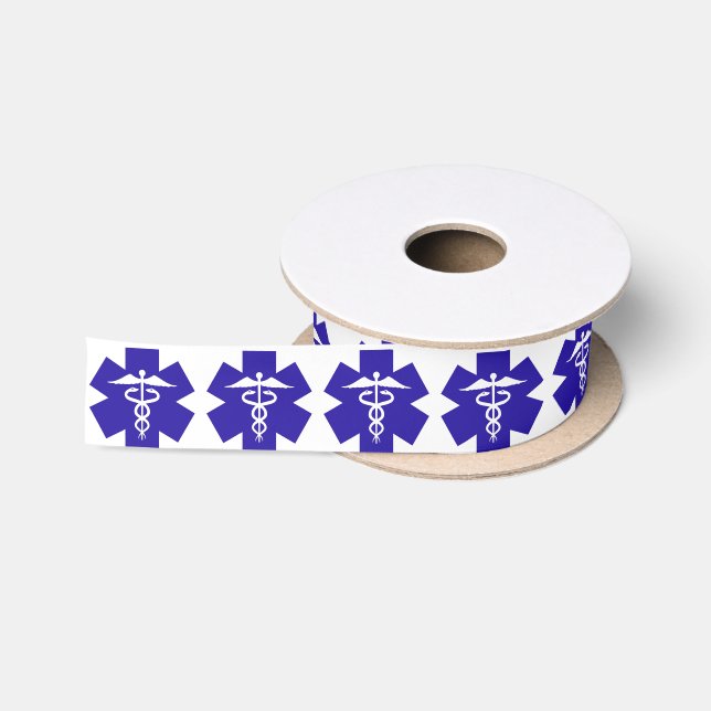 Ruban En Satin Pour un médecin infirmier logo médical cadeau (Bobine)