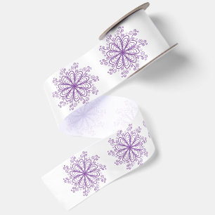 Ruban En Satin Prairie de fleurs sauvages printanières de jardin