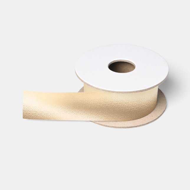 Ruban En Satin Pretty Gold Christmas (Bobine)