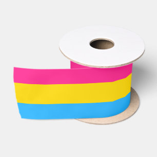 Ruban En Satin Pride transexuelle (drapeau panaché)