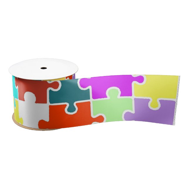 Ruban En Satin Puzzle amusant (Bobine)