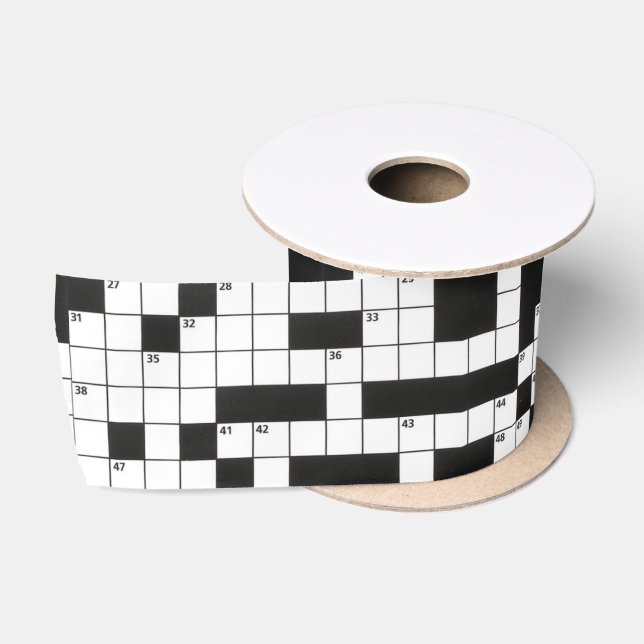 Ruban En Satin Puzzle de mots croisés (Bobine)