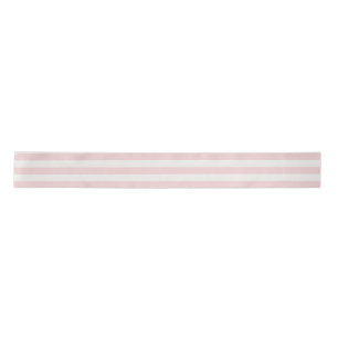 Ruban En Satin Rayure française rose simple