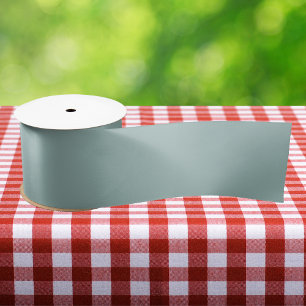 Ruban En Satin Renouveler la couleur bleue solide