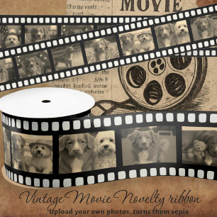 Ruban En Satin Retro Film Strip Personnalisé do-it-yourself 10 Im
