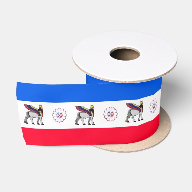 Ruban En Satin Ribbon Assyrien Lamassu (Bobine)