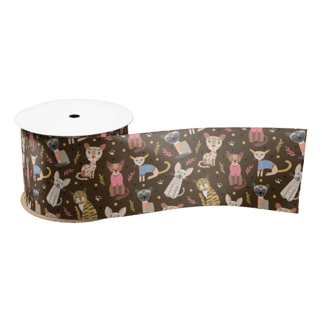 Ruban En Satin Ribbon de Funny Cute (Bobine)