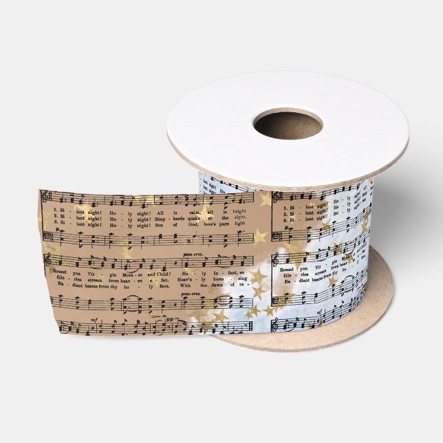 Ruban En Satin Ribbon de musique Lover Satin (Bobine)