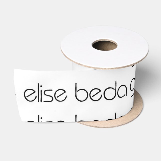 Ruban En Satin Ribbon Gaye Elise Beda (Bobine)
