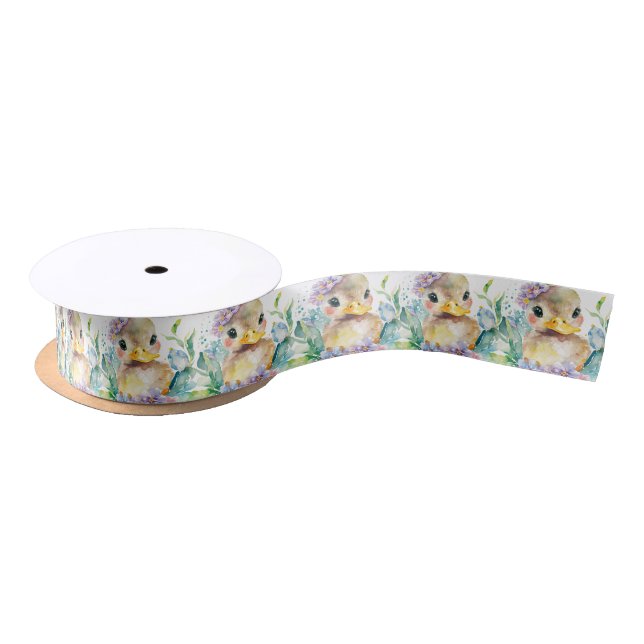 Ruban En Satin Ribbon mignon Little Duckie (Bobine)