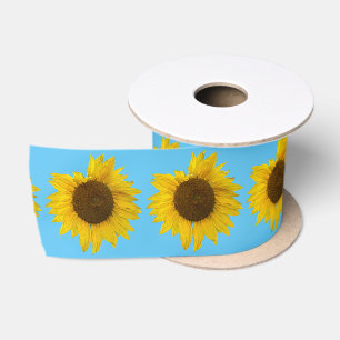 Ruban En Satin Ribbon Satin Tournesol