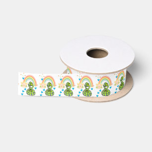 Ruban En Satin Ribbon Serpent Rainbow Satin