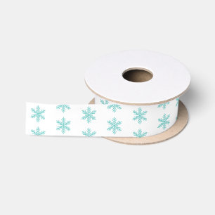 Ruban En Satin Ribbon Snowflake de vacances