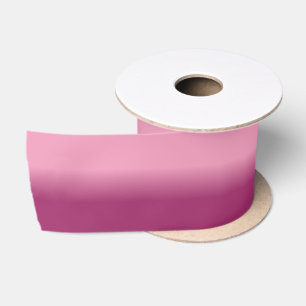 Ruban En Satin Rose amarante et pourpre amarante
