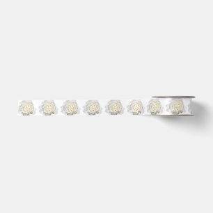 Ruban En Satin Rose blanche, toutes les occasions_
