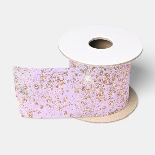 Ruban En Satin Rose Toutes les Occasion Splatter Parties scintill
