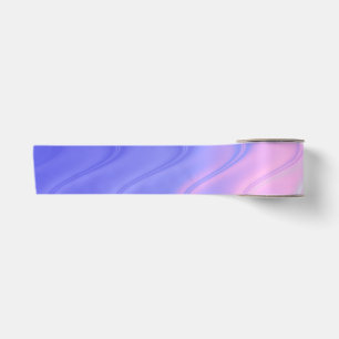 Ruban En Satin Rose Violet Abstrait Ondulé