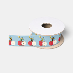 Ruban En Satin Rosh HaShana Honey et Apple