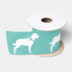Ruban En Satin Rottweiler Chien Puppy Rottie