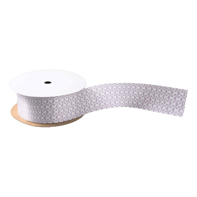 Ruban En Satin Roues pourpres (Bobine)