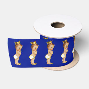 Ruban En Satin Royal Blue Prince Baby