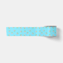 Ruban Anime Blue Pastel Dango