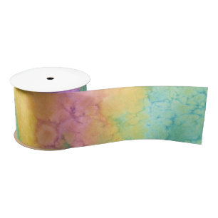 Ruban En Satin Ruban aquarelle 