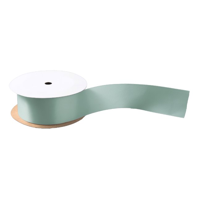 Ruban En Satin Ruban bleu antique (Bobine)