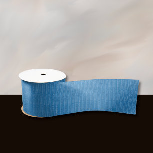Ruban En Satin Ruban bleu Motif en bande
