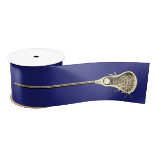 Ruban En Satin Ruban bleu satin de crosse